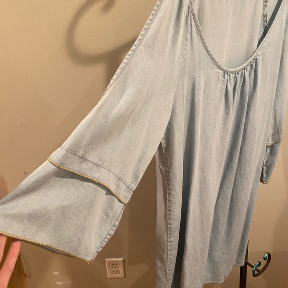 Cute Glam Jean Dress size small - Picture 2 of 5